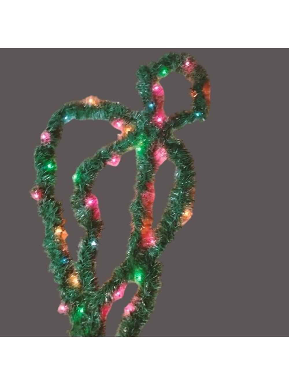 Green Pine Garland 30 Ft Pre Lit Christmas String Lights